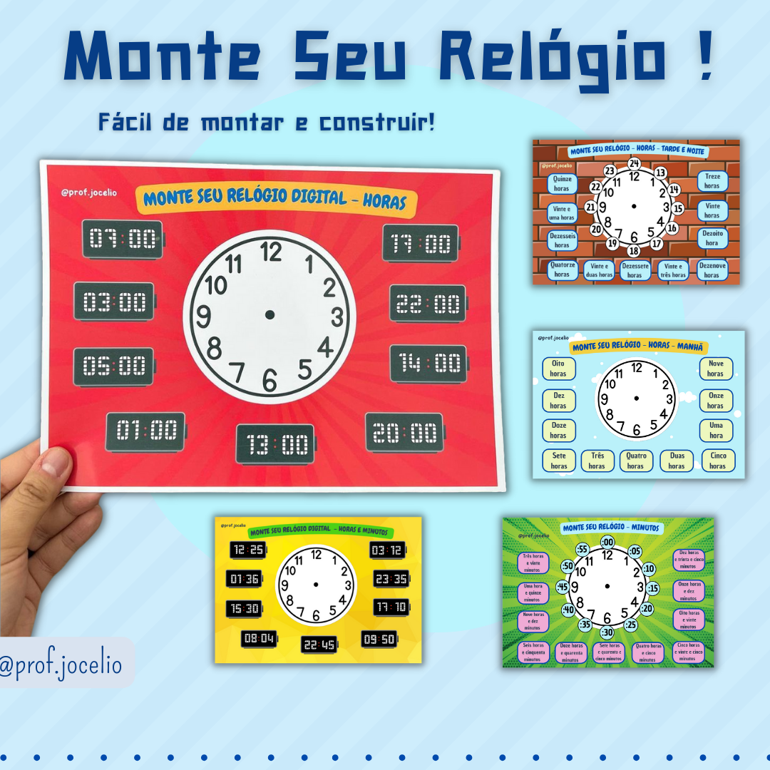 Monte seu Relógio !
