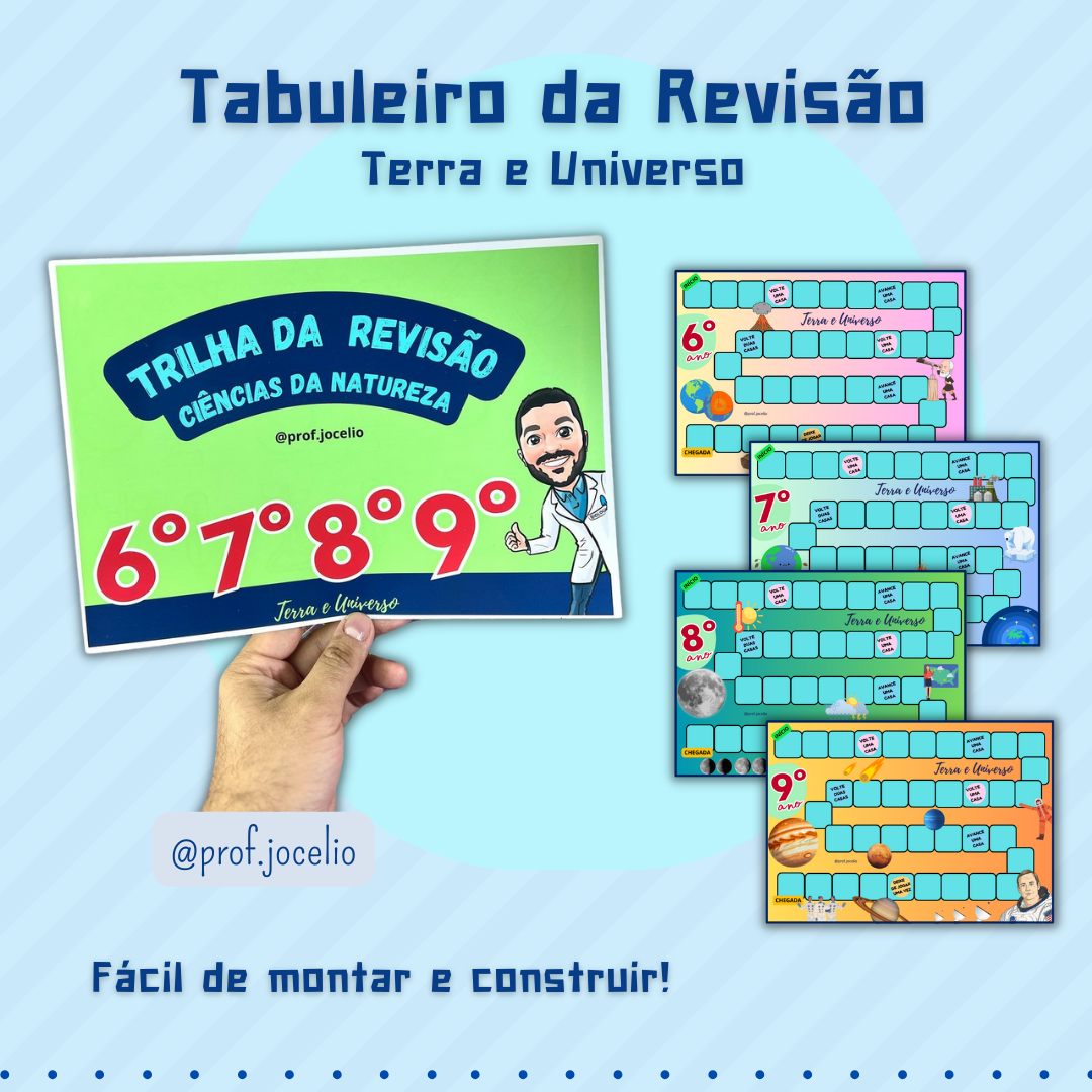 Tabuleiro da Revisão Terra e Universo