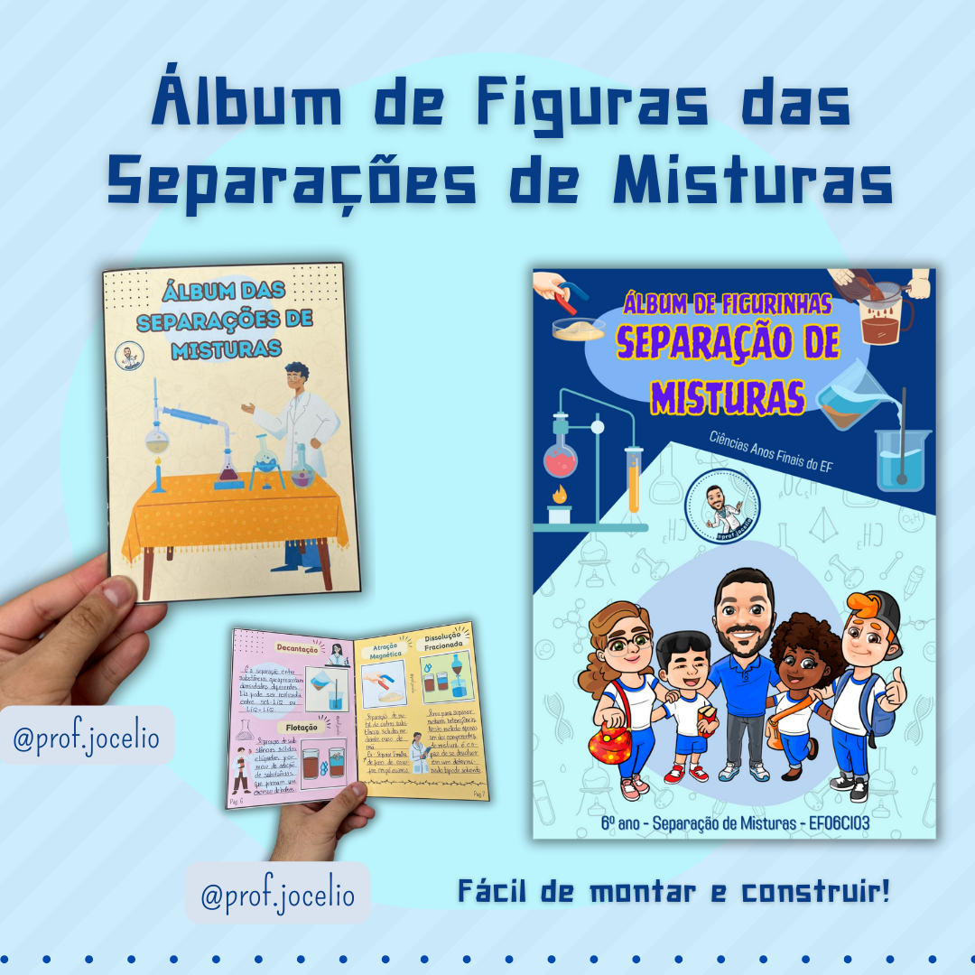 Álbum de Figuras das Separações de Misturas