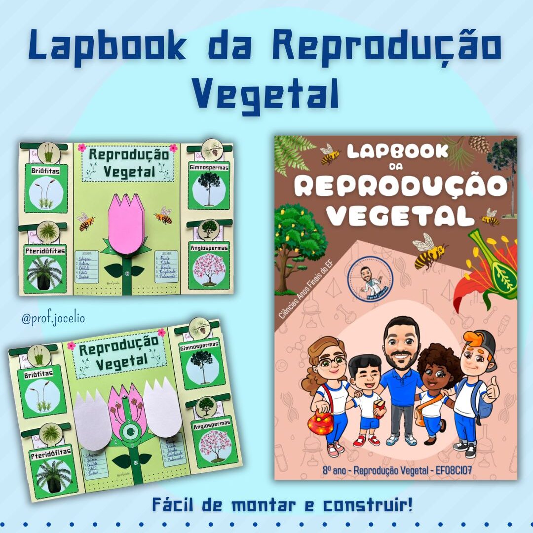 Lapbook da Reprodução Vegetal