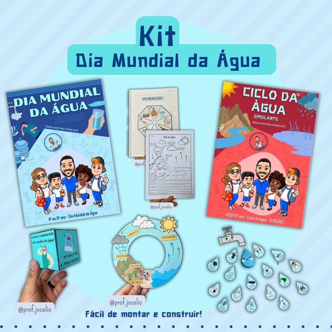 Kit dia Mundial da Água