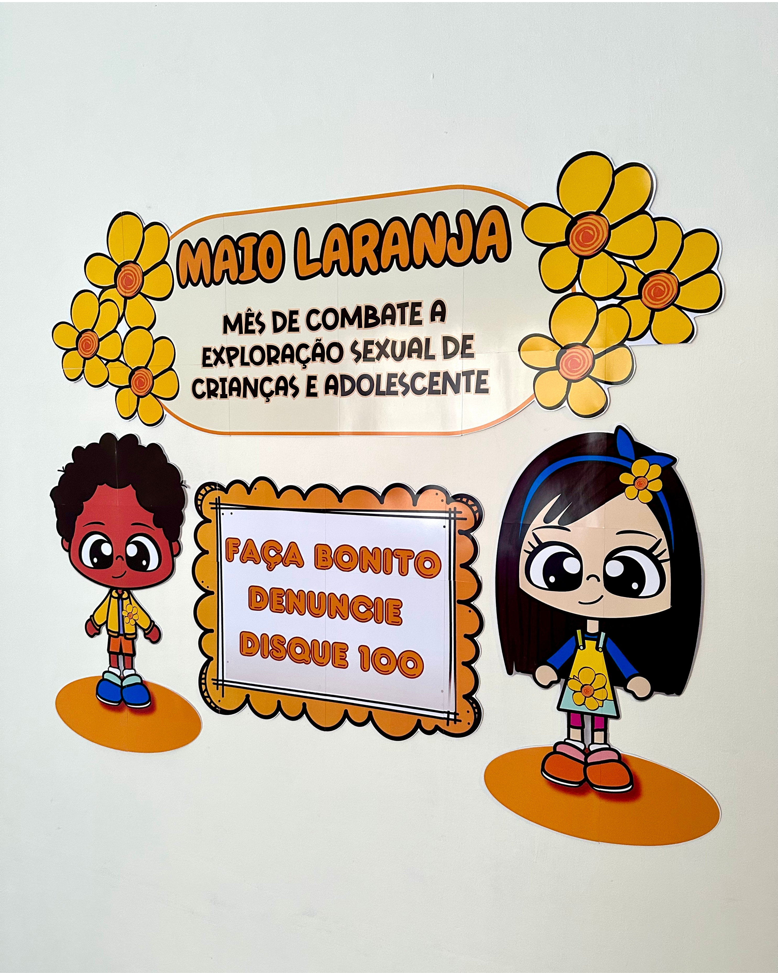 Mural Maio Laranja - Imagem 2