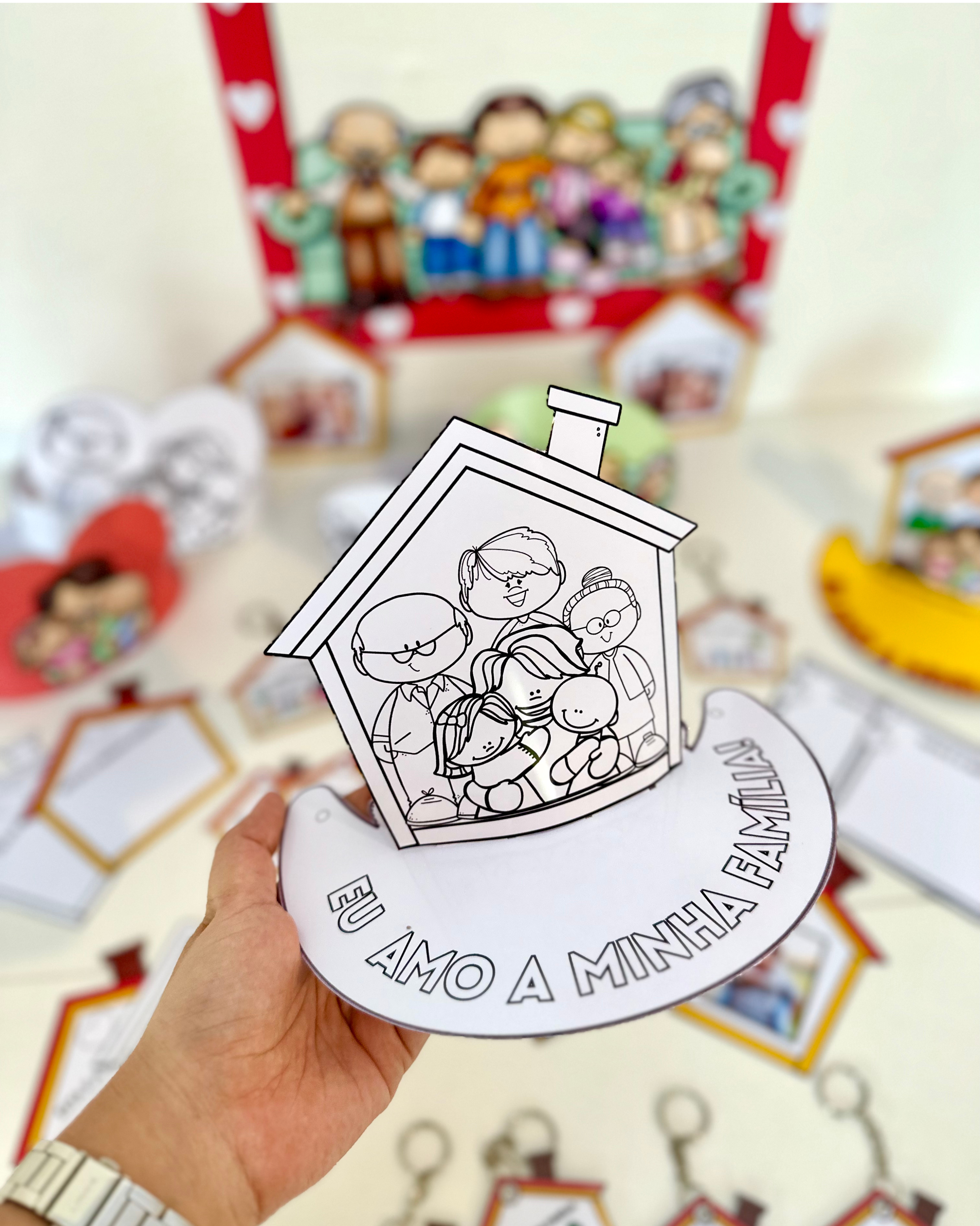 Kit lembrancinhas Dia da Família - Imagem 4