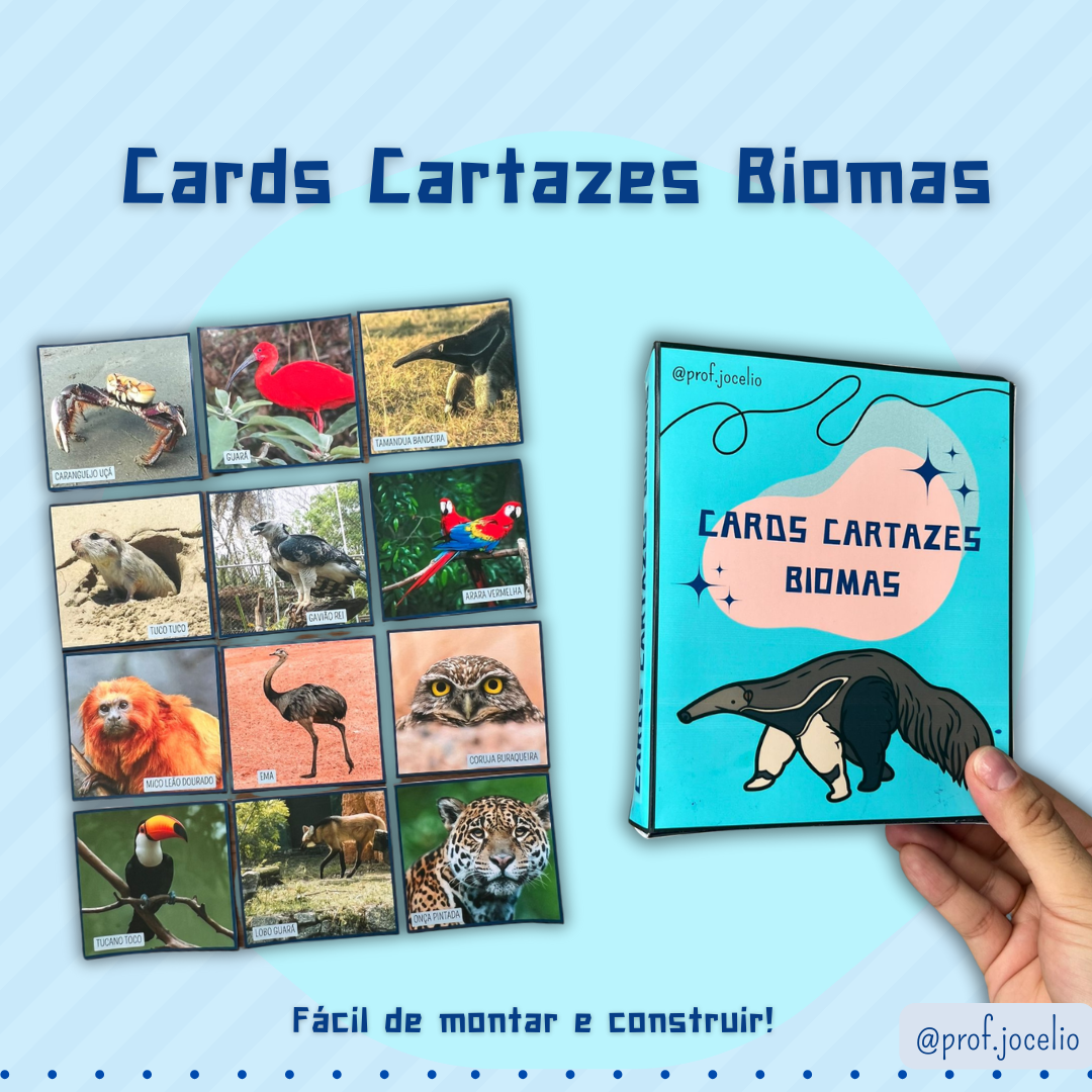 Card dos Biomas Brasileiros