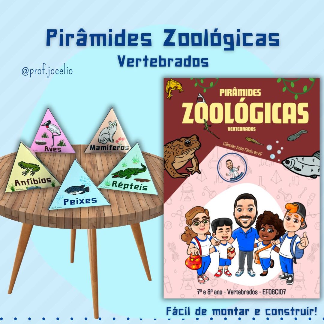 Pirâmides Zoológicas dos Vertebrados