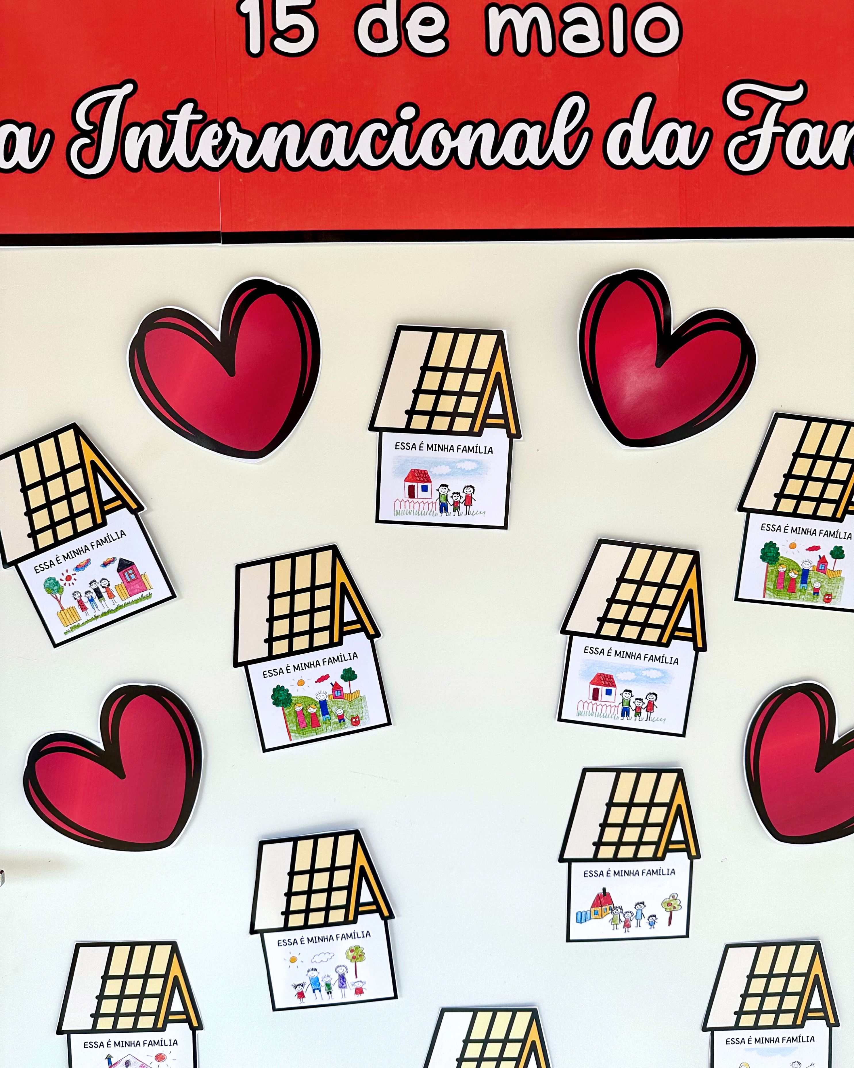 Dia da Família Decoração de Porta - Imagem 7