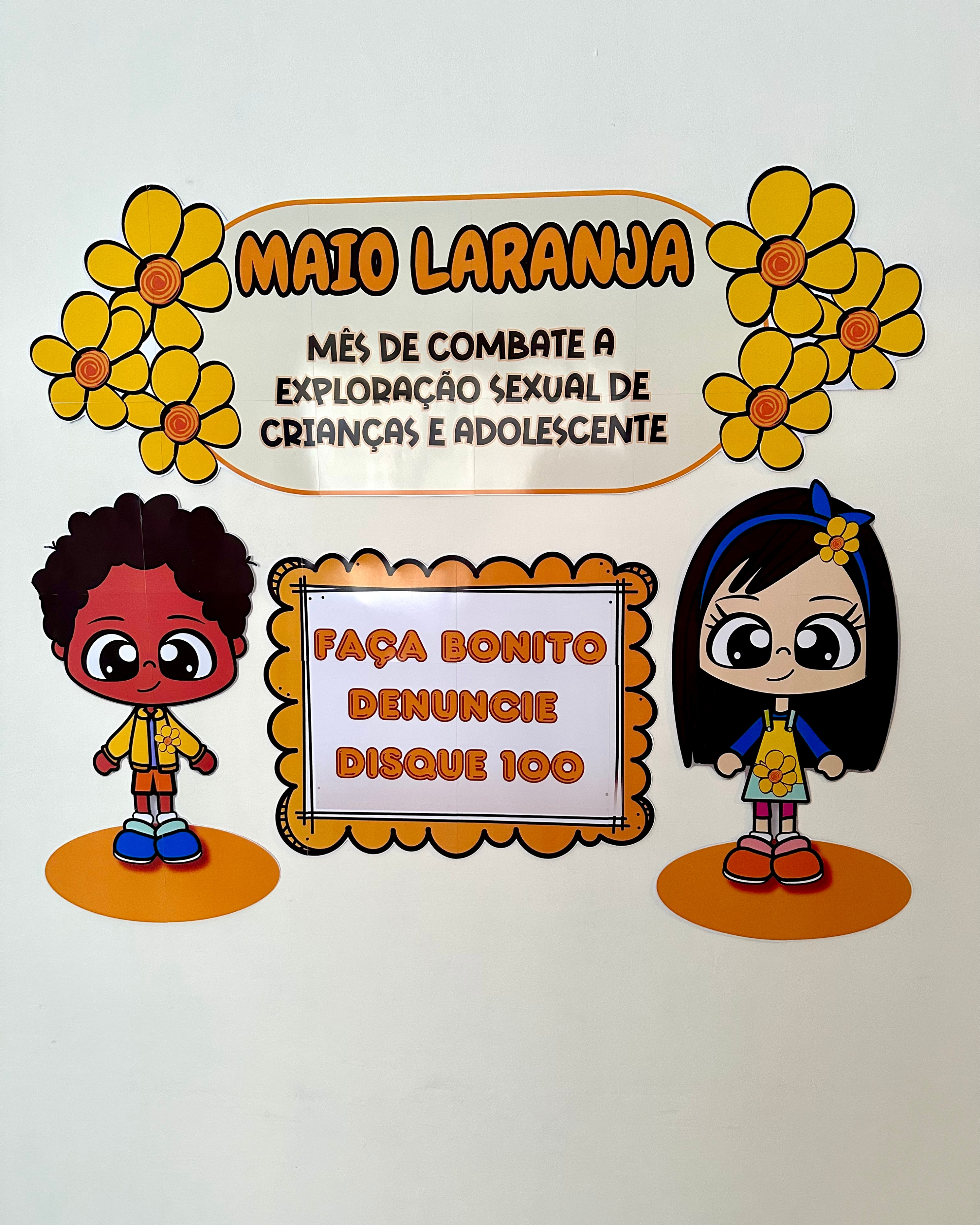 Mural Maio Laranja - Imagem 6