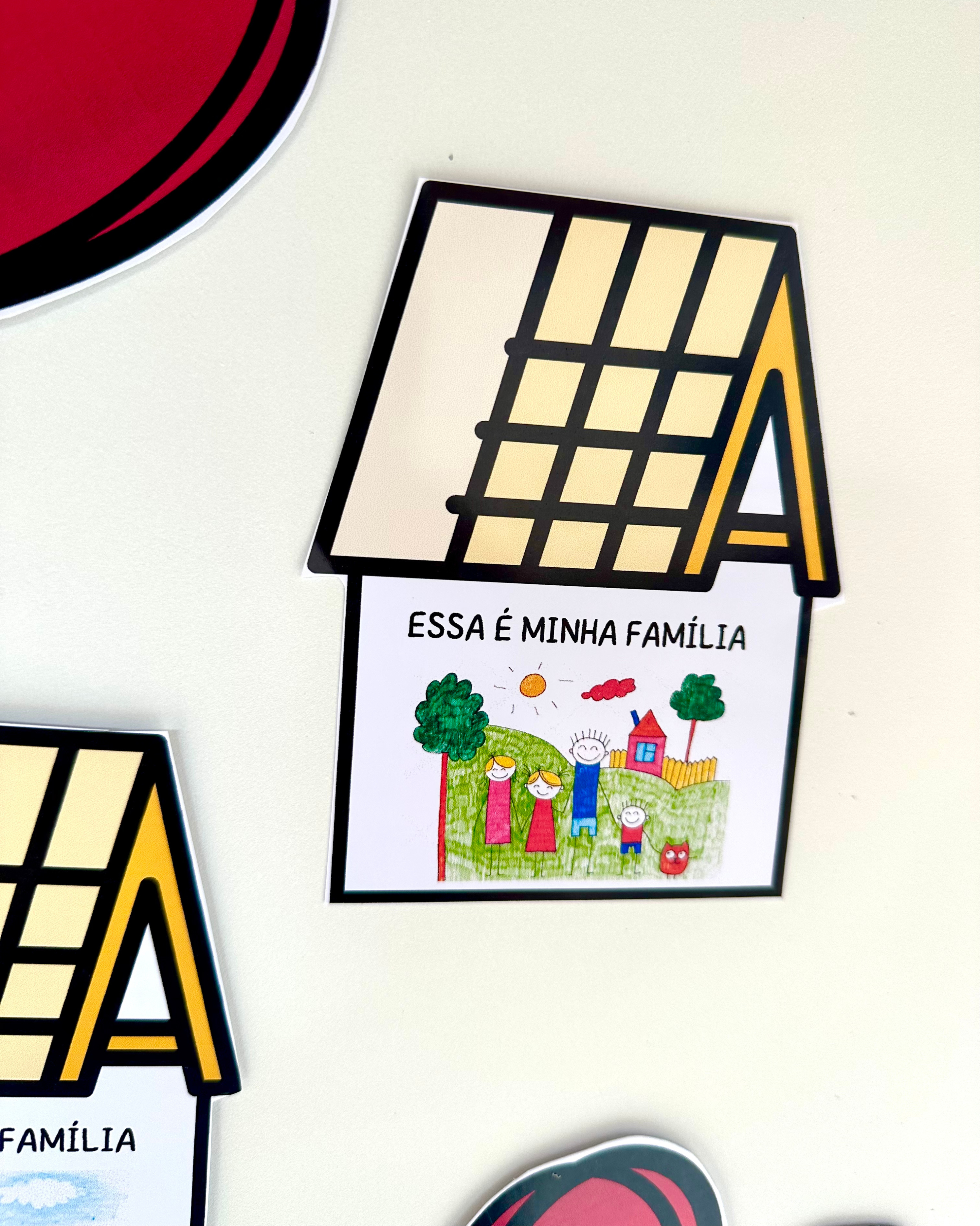 Dia da Família Decoração de Porta - Imagem 9