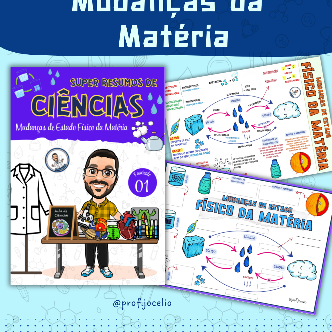 Fascículo 01 CIÊNCIAS - Mudanças da Matéria