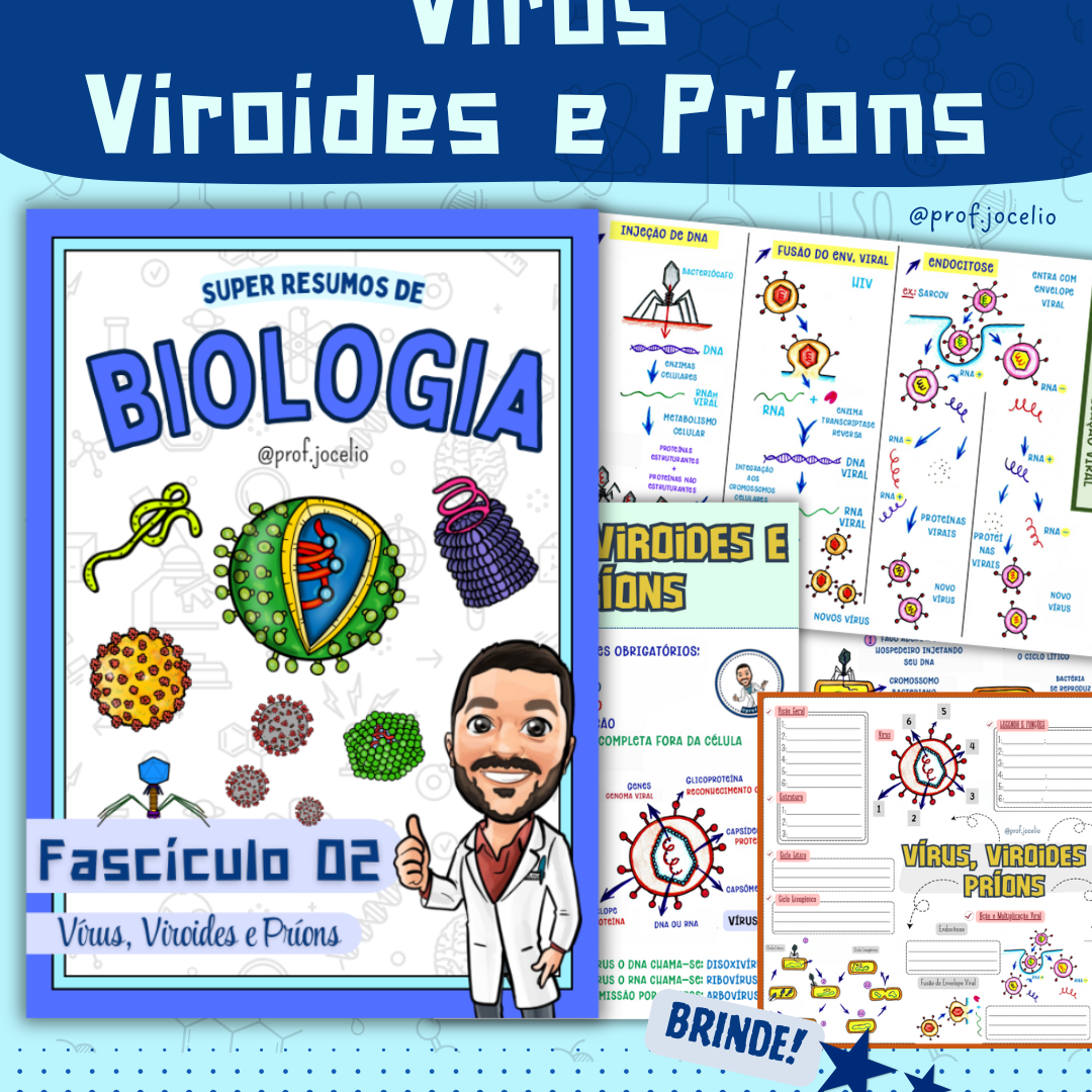 Fascículo 02 BIOLOGIA - Vírus,Viroides e Príons