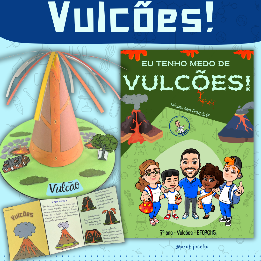 Eu Tenho Medo de VULCÕES!