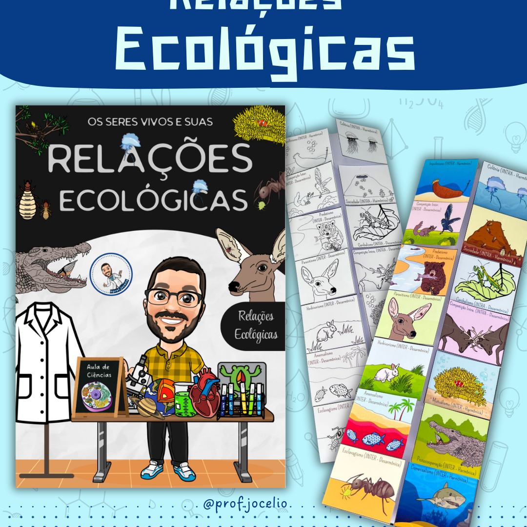 Os seres vivos e suas RELAÇÕES ECOLÓGICAS