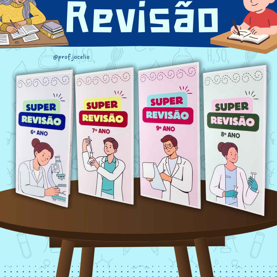 Super Revisão 2025 - Folder - 6º ao 9º ano