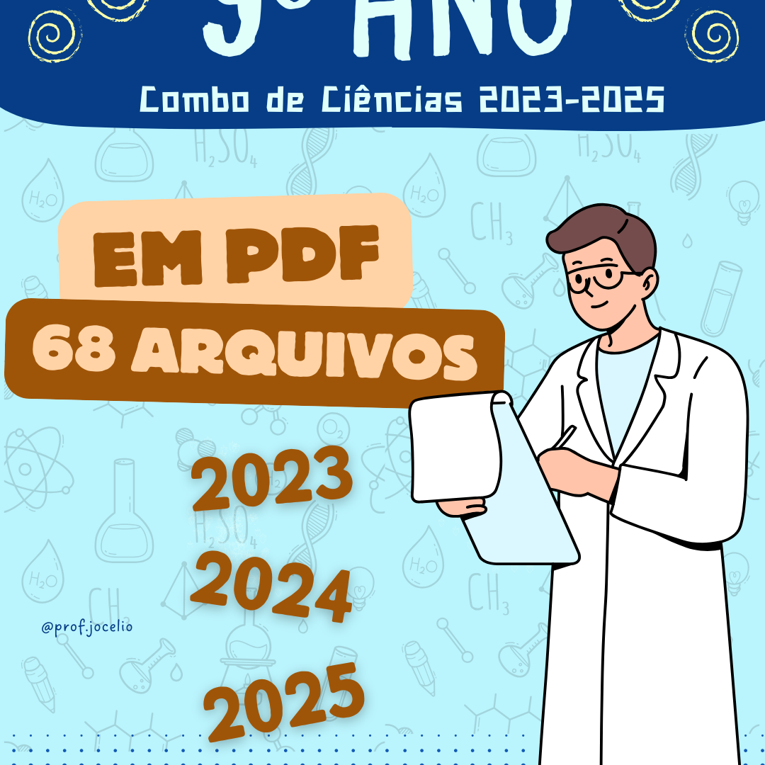 Combo de Ciências - 9º ano  2023 a 2025