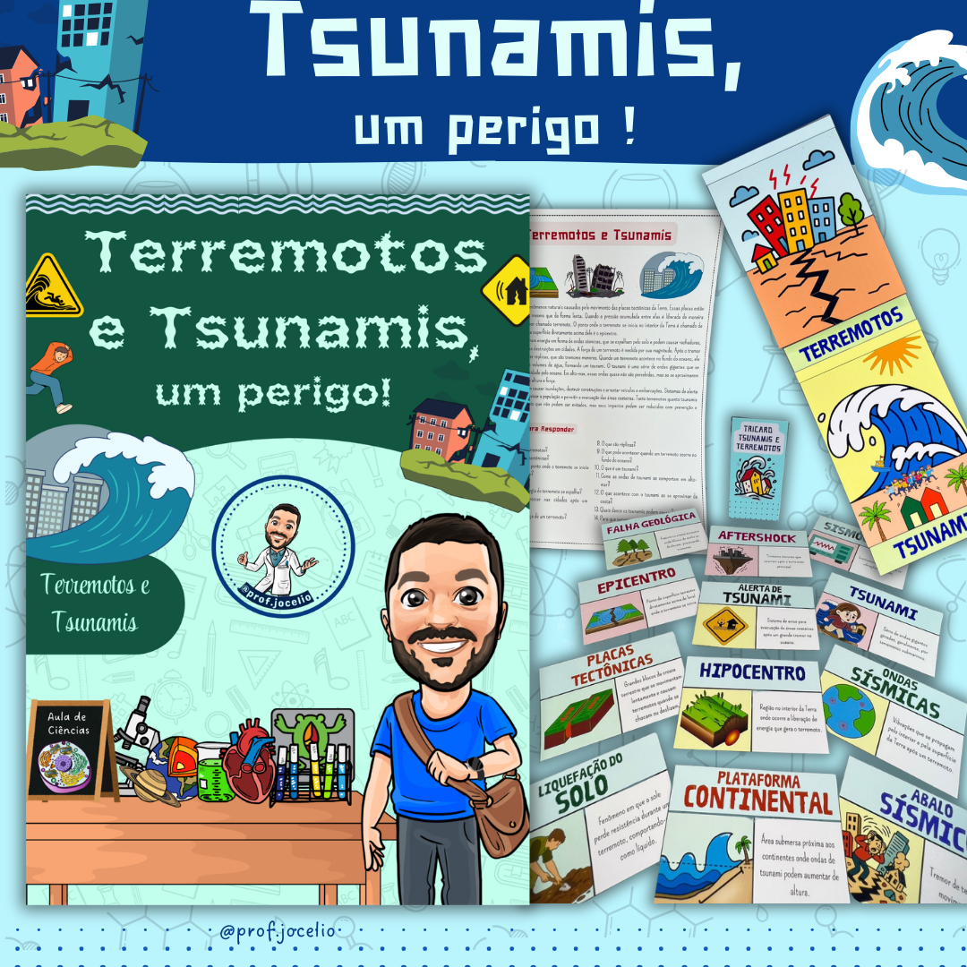 Terremotos e Tsunamis,um perigo !