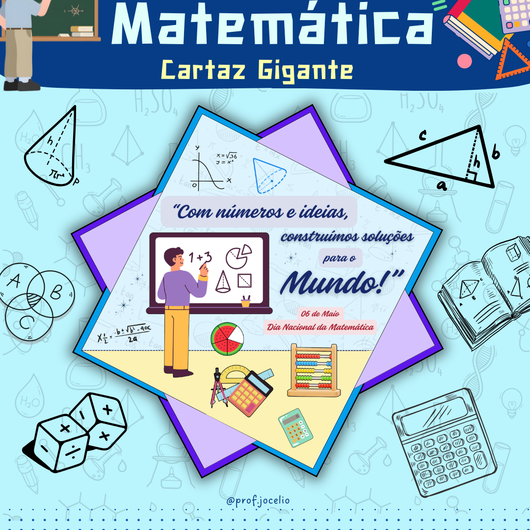 Dia Nacional da Matemática - Mural
