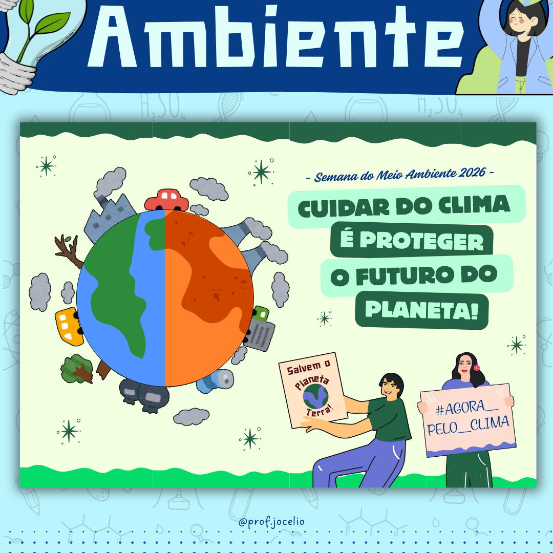 Dia Mundial do Meio Ambiente 2026 - Cartaz Gigante