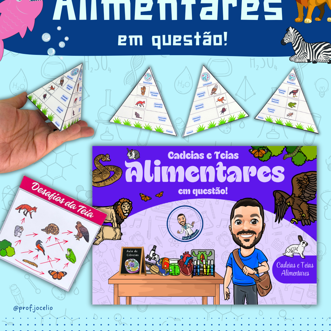 Cadeias e Teias Alimentares em questão!