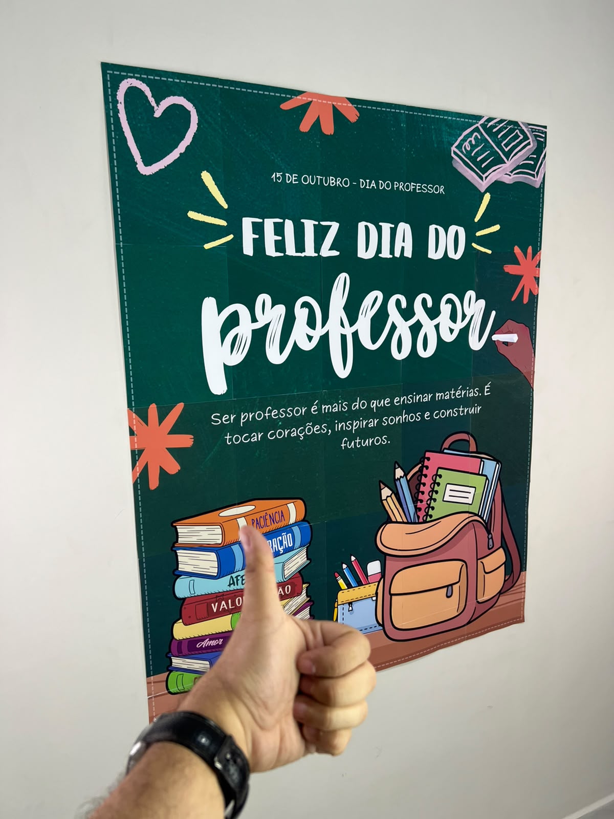 Mural do Dia do Professor + Mimos - Imagem 2
