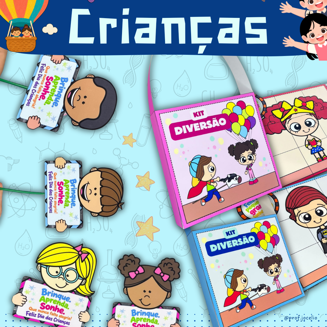 Kit Lembrancinha do Dia das Crianças