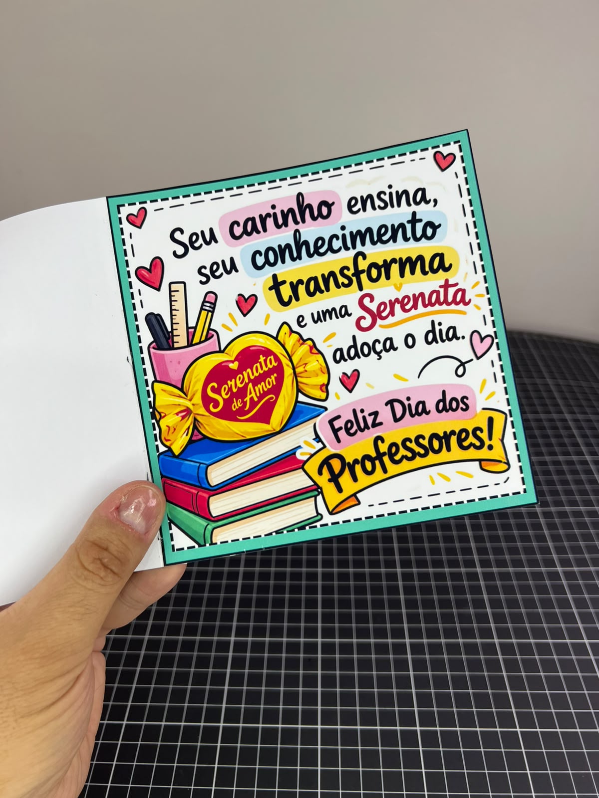 Cartão Serenata - Dia do Professor 2026 - Imagem 8